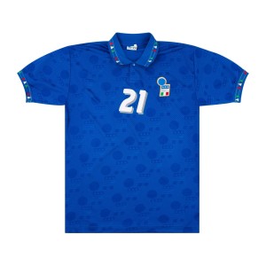 Maillot rétro Italie 1994 inspiration