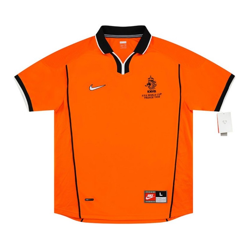 Maillot rétro Pays-Bas 1998 inspiration