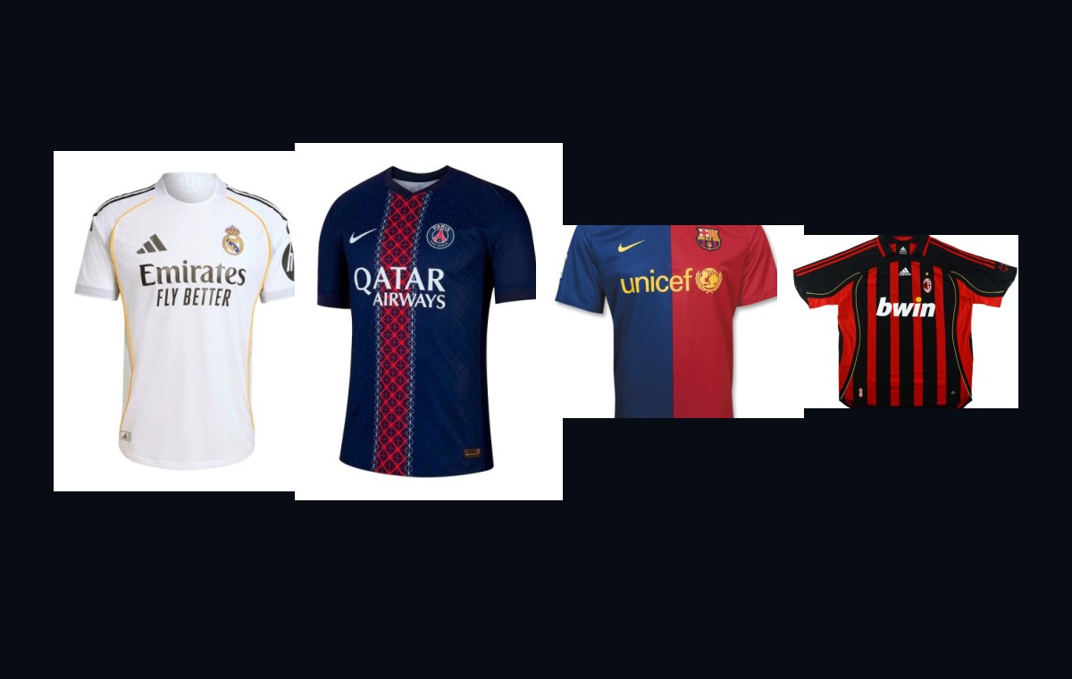 Sélection de maillots portée par la communauté